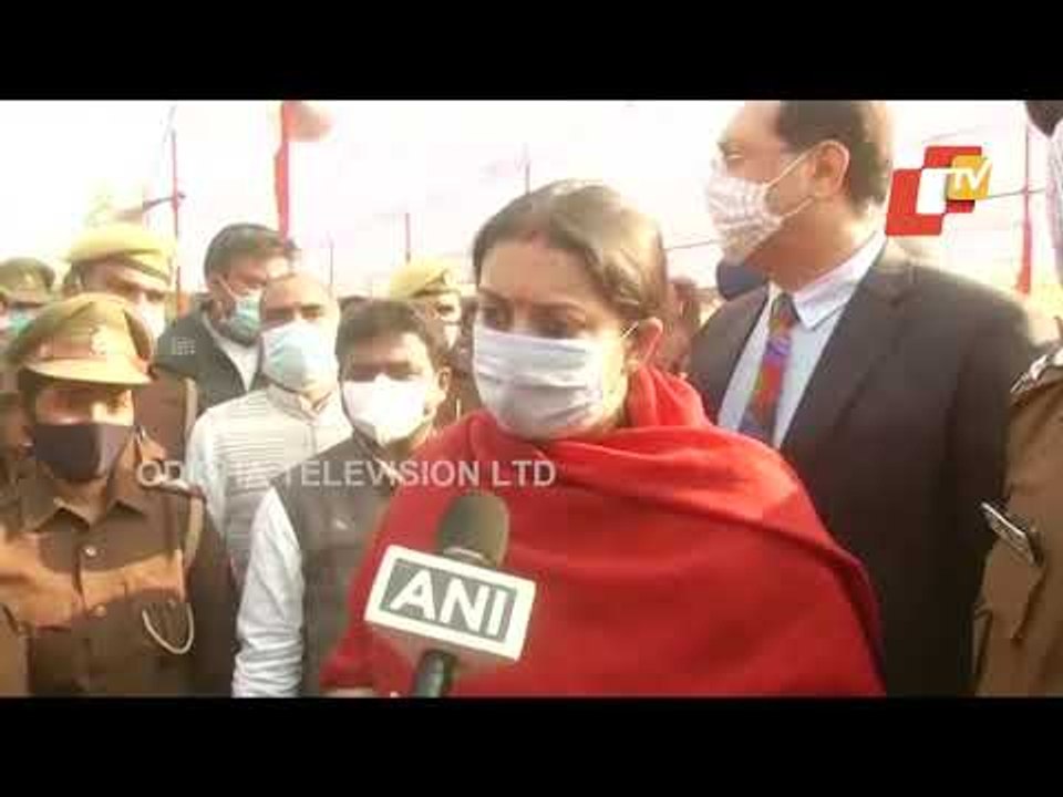 Smriti Irani Visits Parliamentary Constituency Amethi