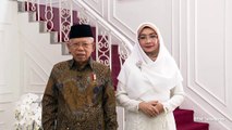 Ucapan Idulfitri dari Wakil Presiden Ma'ruf Amin dan Istri