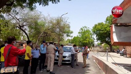 VIDEO : इएसआई अस्पताल का छज्जा गिरा, बड़ा हादसा टला