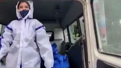 Corona Crisis: Daughter had to pack father's body herself!