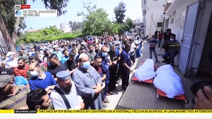 Israel Unrest_ Hamas launches rocket attack on Tel Aviv