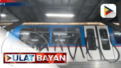 Pamunuan ng MRT-3, iniimbestigahan na ang vandalism sa isang tren; bakod sa pagitan ng Magallanes at Taft Avenue Station, nakitang butas