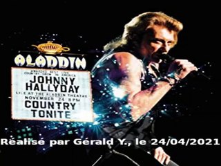 Johnny Hallyday_Pour moi tu es la seule (Clip Las Vegas 1996)karaoké
