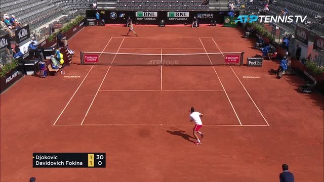 Djokovic cruises into 15th Rome quarter-final