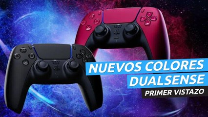 Nuevos colores para DualSense de PS5 - Mandos rojo y negro