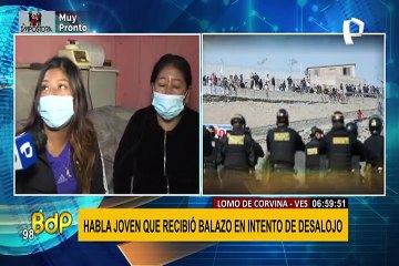 Lomo de Corvina: joven recibe bala perdida y no pueden extraérsela sin orden judicial