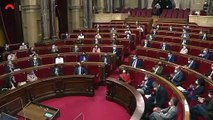 La presidenta del Parlament, Laura Borràs, recorda a Vox el reglament / parlament.cat