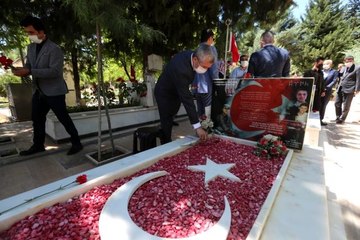 Son dakika haberi! - Başkan Tahmazoğlu şehitler için dua etti