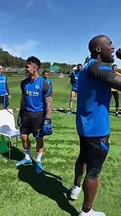 Lautaro Martinez ve Conte'den tartışma sonrası boks maçı