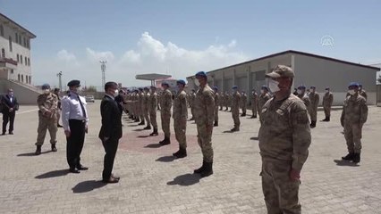 Son dakika... Kaymakam Mehmetbeyoğlu, şehit ailelerinin bayramını kutladı