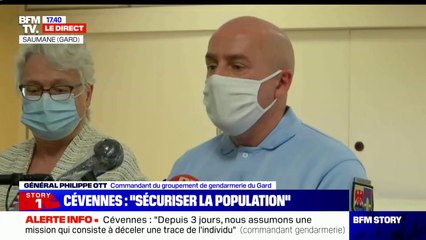 Cévennes: le fugitif "pourrait potentiellement nous attendre sur son terrain", selon la gendarmerie