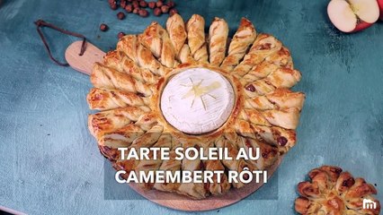 Tarte Soleil Au Camembert Rôti