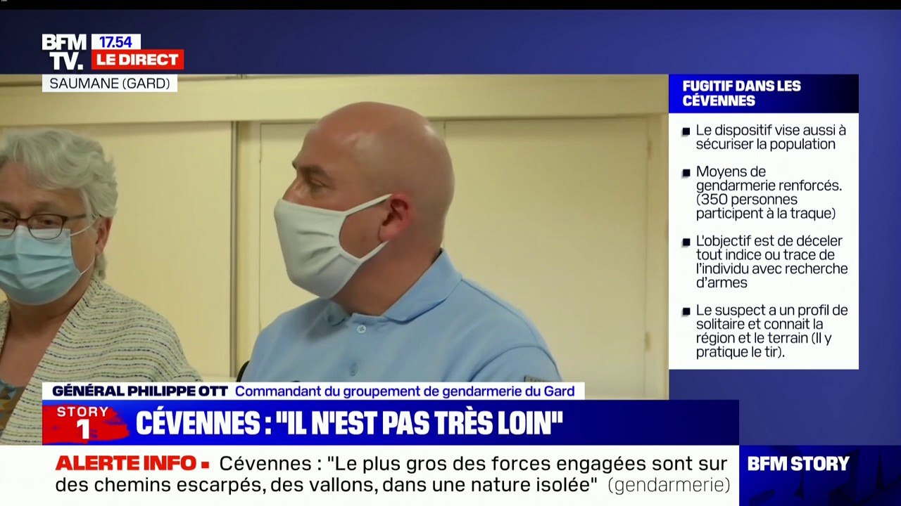 Cévennes: le fugitif est "un très faible utilisateur de la téléphonie", selon la gendarmerief