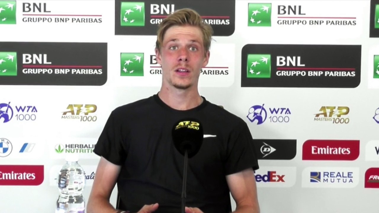 ATP - Rome 2021 - Denis Shapovalov after his loss to Rafael Nadal : "If you lose, you lose but, yeah, I'll sleep fine.