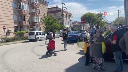 Bebek arabası ile hırsızlık yaptılar