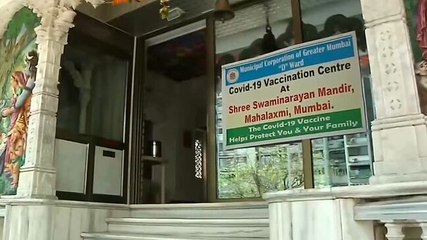 Good news: Temple and church turn into vaccination centers in Mumbai