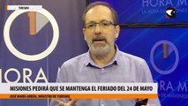 Misiones pedirá que se mantenga el feriado del 24 de mayo