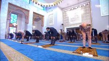 الرئيس السيسي يؤدي صلاة عيد الفطر بمدينة العلمين الجديدة