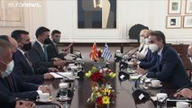 Ελλάδα - Συνάντηση Μητσοτάκη - Ζάεφ στο Μαξίμου