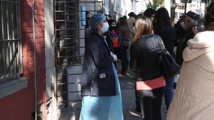 Uruguay realiza jornada de vacunación a personas que viven en la calle