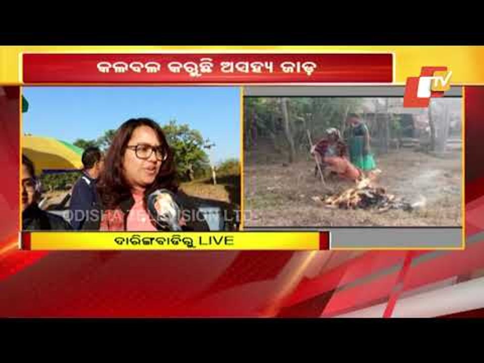 Severe Cold Wave Grips Daringbadi
