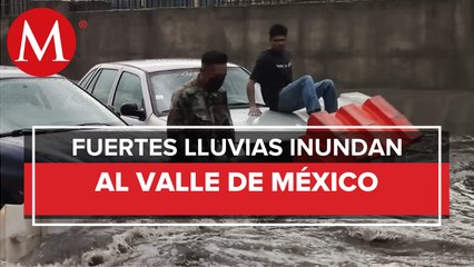 下载视频: Intensa lluvia provoca severas afectaciones en la zona oriente del Estado de México