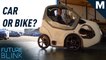 DryCycle looks like a mini electric car...but it's made for bike paths — Future Blink