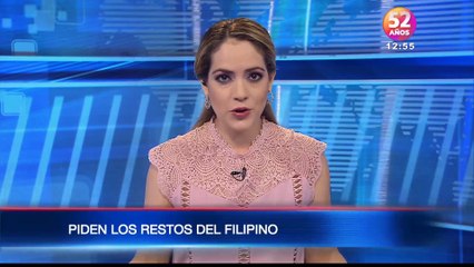 Cadáver del tripulante filipino podría ser repatriados