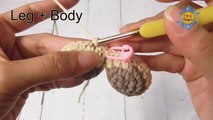 #068 | Amigurumi Animal | How To Crochet Horse Amigurumi (P2/3) | Amisaigon | Free Pattern