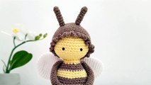 Bob The Bee  Part 1 | Head & Body, Legs, Arms | How To Crochet | Amigurumi Tutorial