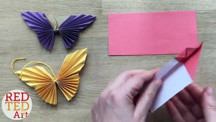 Download Video: Easy Paper Butterfly Origami - Cute & Easy Butterfly Diy - Origami For Beginners