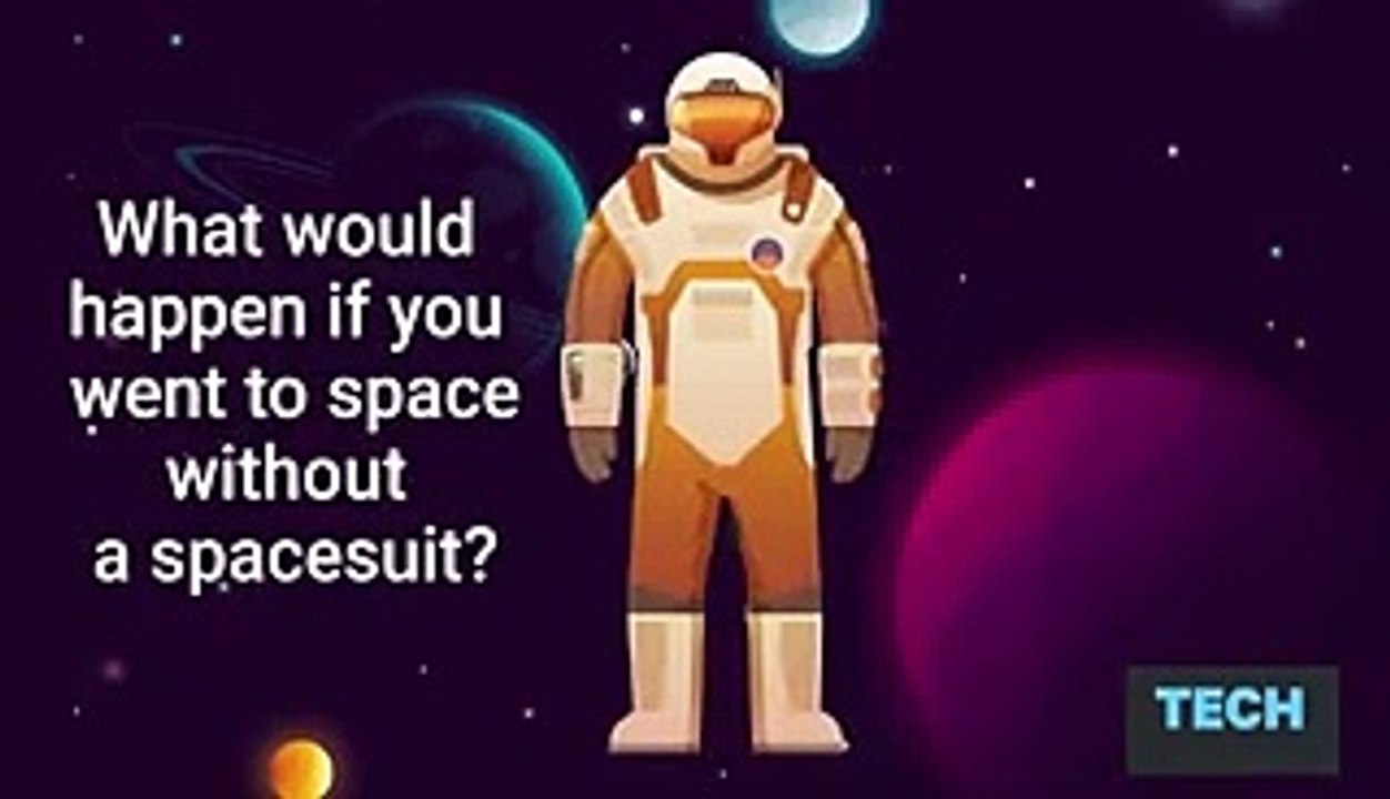 How long humans could survive in space without a spacesuit video