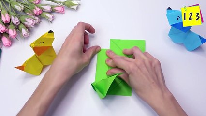 Origami Dog Easy  Diy Paper Crafts