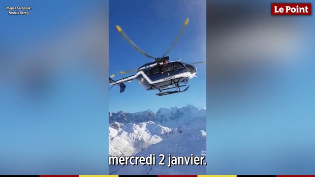 Alpes : la Gendarmerie réalise une manoeuvre spectaculaire lors d'un sauvetage en hélicoptère