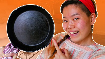 How To Clean Your Cast Iron Pan With June!