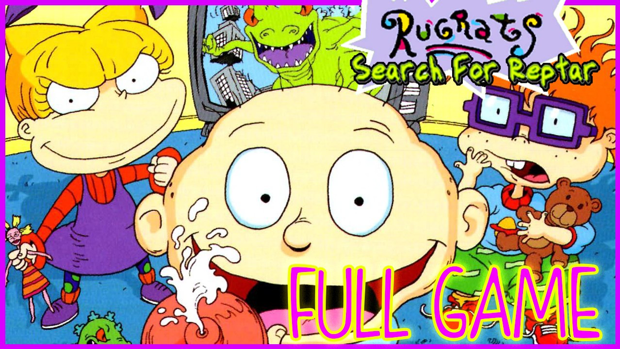 Rugrats: Search for Reptar FULL GAME Walkthrough Longplay (PS1)