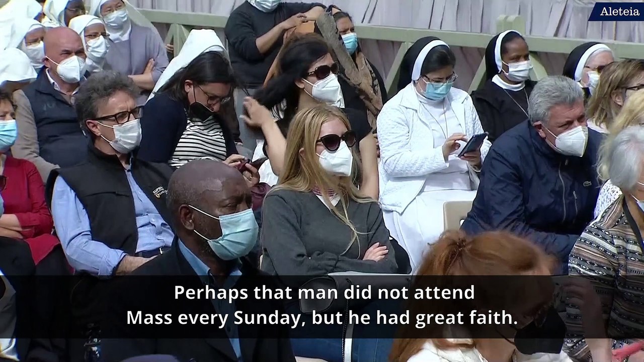 Pope: Prayers work miracles