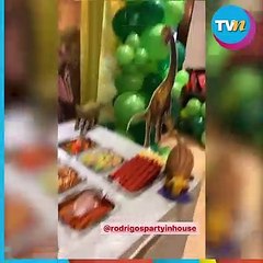 Ariadne Diaz hace tremenda fiesta de cumpleaños para su hijo