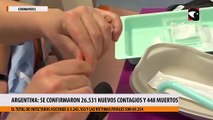 Coronavirus en Argentina: confirmaron 448 muertes y 26.531 nuevos contagios en las últimas 24 horas