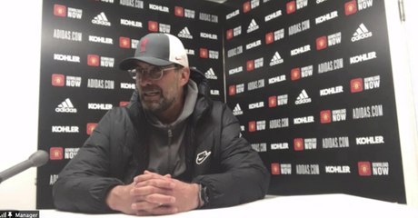 Klopp delighted after Liverpool's 4-2 win at Utd