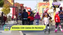 Niños organizan rodada con causa en calles de Pachuca | Noticias con Francisco Zea