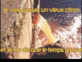 LA MER EST SALE (j' y vois que dalle)  LE GROUPE BOURG-LA-REINE F. Thevenon-JC. Rapin-P. Beaurain-