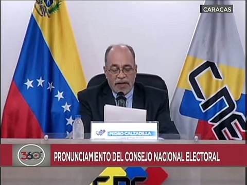 CNE anuncia megaelecciones para el 21 de noviembre