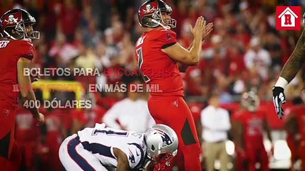 Tampa Bay ante los New England Patriots con precios que rondan entre los  mil 400 dólares