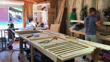 Building An Indoor Double Dog Kennel