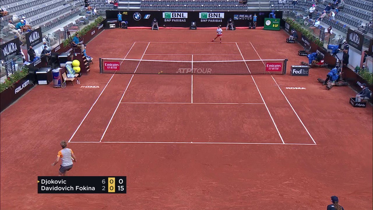 Djokovic v Davidovic Fokina | Italian Open Matc...