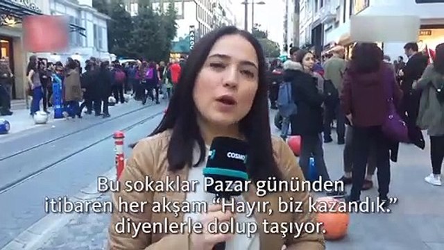 Banu Güven eylemcileri kışkırtmaya çalıştı
