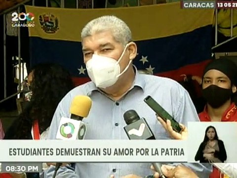 Min. Eduardo Piñate: Los movimientos estudiantiles del país defienden los valores de la patria