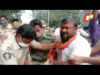 BJP Leader Attempts To End Life Demanding Resignation Of AP Minister