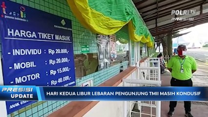 Situasi Lebaran Hari Kedua di Taman Mini Indonesia Indah